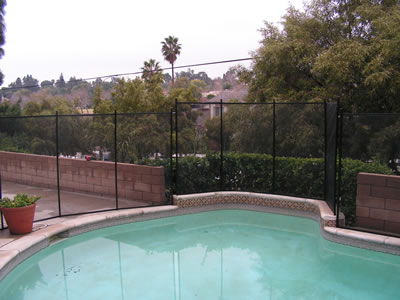 Installing a pool fence